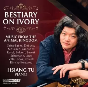 Image of Hsiang Tu Bestiary On Ivory Music from the Animal Kingdom by Hsiang Tu CD Album