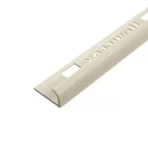 Image of Homelux Cream Pvc Tiling Trim, 6mm