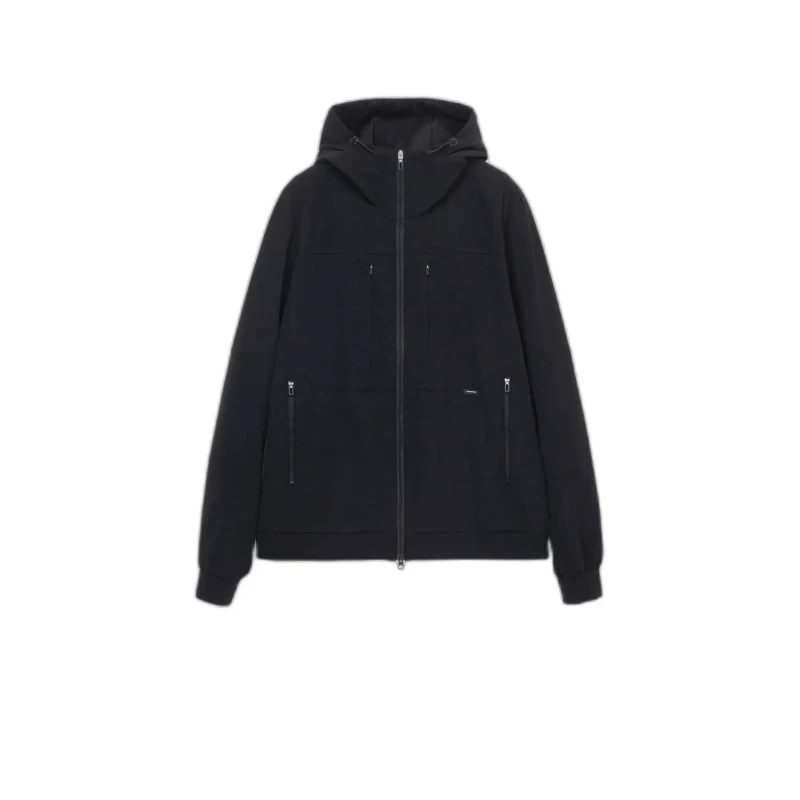 Image of Krakatau Hooded jacket Krakatau Apex Noir Unisex M