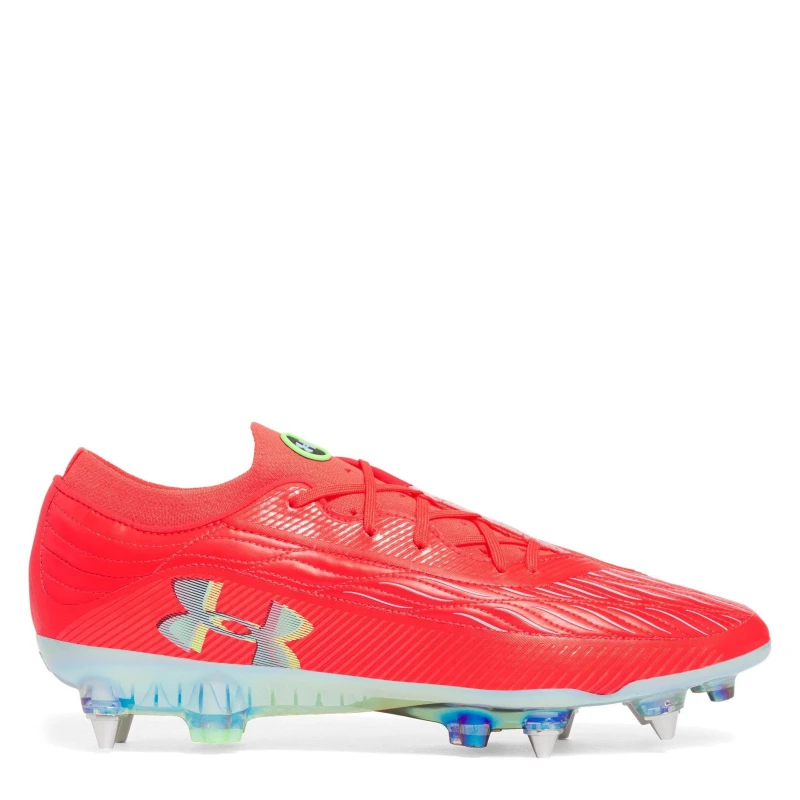 Image of Under Armour Mens Clone Mag Elite Football Boots Red male 7 (41)