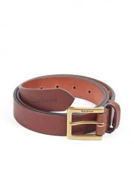 Image of Barbour Pull Up Leather Belt - Brown