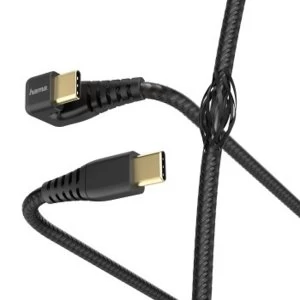 Image of HamaGamer" Charging/Data Cable, USB-C - USB-C, 1.5 m, black