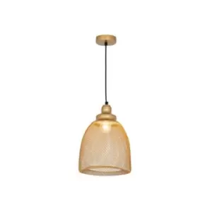 Image of Larissa Lighting - Larissa Sofia Ceiling Pendant Light 1x E27 Max 40W Gold