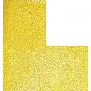 Image of Durable 170204 Position marking Form -L- Signal yellow 10 pc(s) (L x W x H) 100 x 100 x 0.7 mm