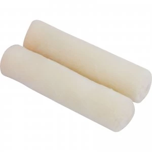 Image of Draper Simulated Mohair Paint Roller Sleeves 100mm Pack of 2