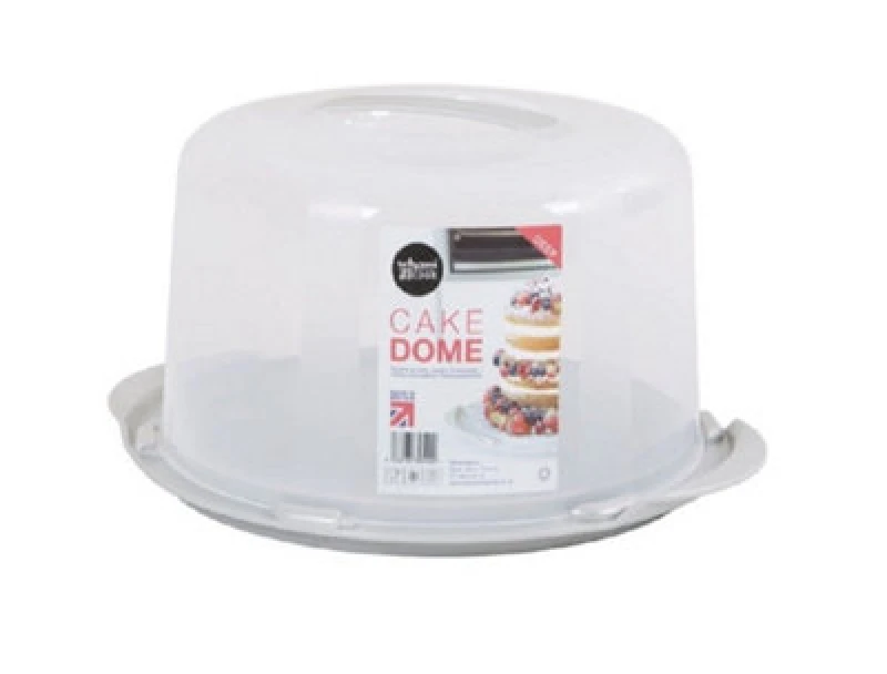 Image of WHAM Cook Aluminium & Clear Deep Round Cake/Cheese Dome - Wham 100763