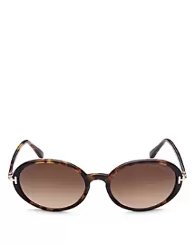 Image of Tom Ford Womens Oval Sunglasses, 56mm