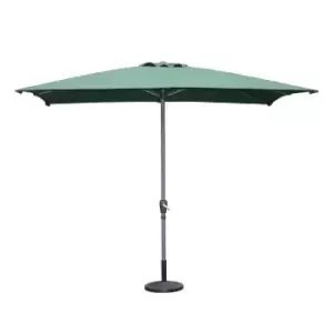 Image of Sturdi 3m x 2m Aluminium Parasol (base not included) - Green
