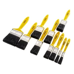 Image of Stanley 10 Piece Hobby Brush Set