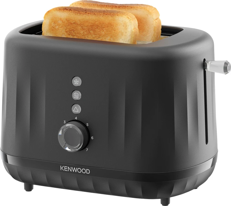 Image of Kenwood Ripple TCP06.000BK 2 Slice Toaster - Midnight Black