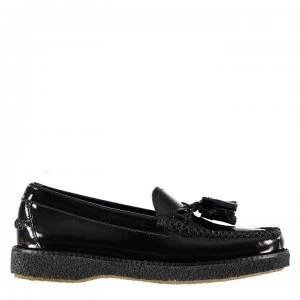 Image of Bass Weejuns Estelle High Shine Loafers - Black