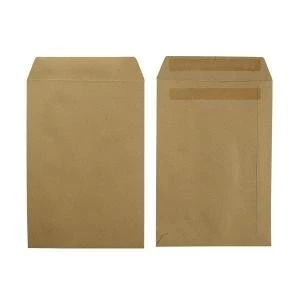 Image of Office 254mm x 178mm Envelopes Recycled Pocket Self Seal 115gsm