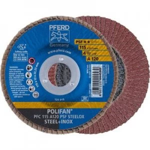 Image of PFERD 67749115 POLIFAN-serrated washer PFC115A 120 PSF STEELOX Diameter 115mm 10 pc(s)