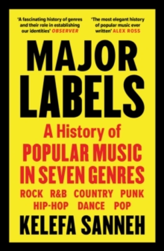 Image of Major Labels : A History of Popular Music in Seven Genres Paperback / softback