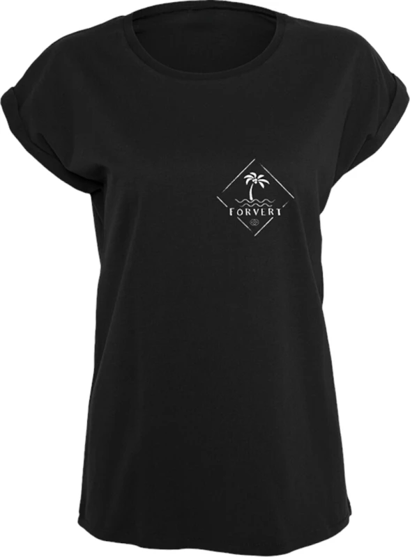 Image of Brandit Forvert Mojave Ladies T-Shirt, black, Size XS for Women