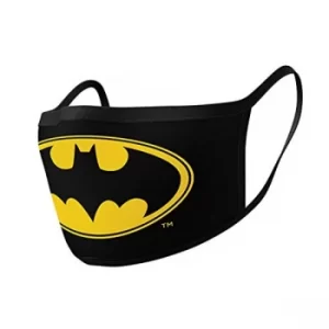 Image of Batman 2pk Face Coverings Logo