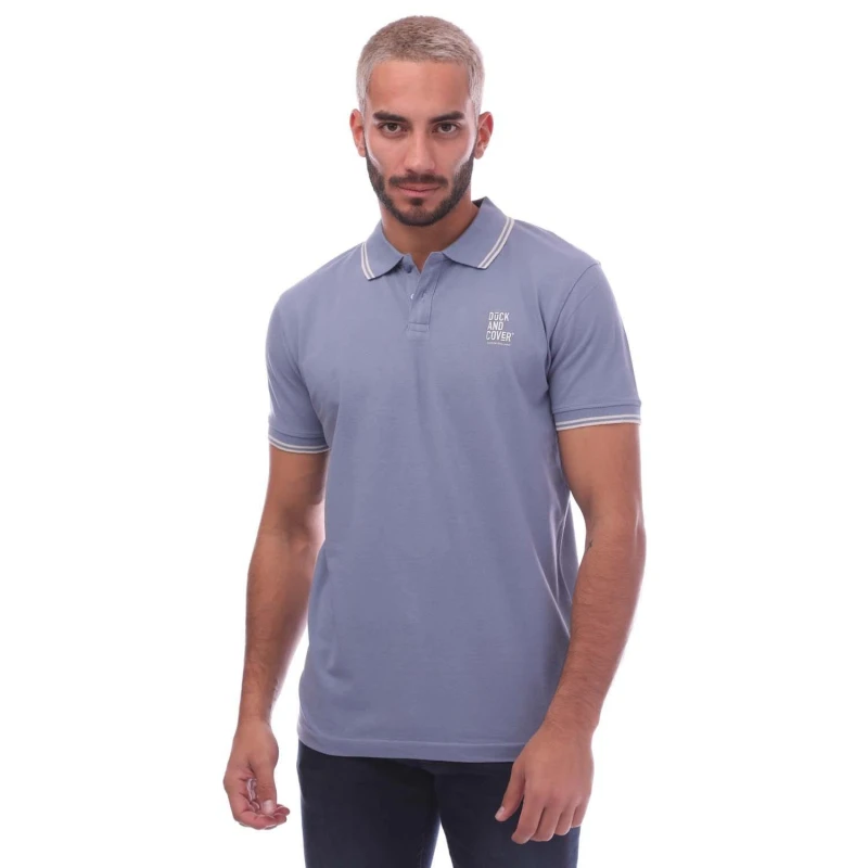 Image of Duck&Cover Sameer Polo Blue