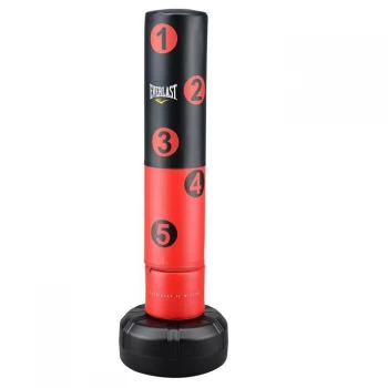 Image of Everlast Free Standing Punch Bag - Black/Red