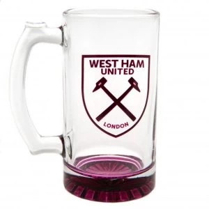 Image of West Ham United FC Stein Glass Tankard