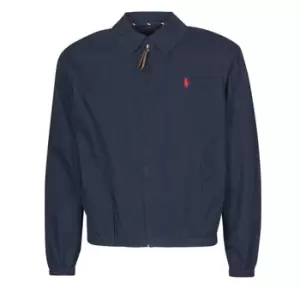 Image of Polo Ralph Lauren BLOUSON BAYPORT EN COTON LEGER LOGO PONY PLAYER mens Jacket in Blue. Sizes available:EU S