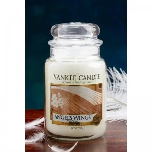 Image of Yankee Candle Large Jar Angels Wings Scented Candle 623g
