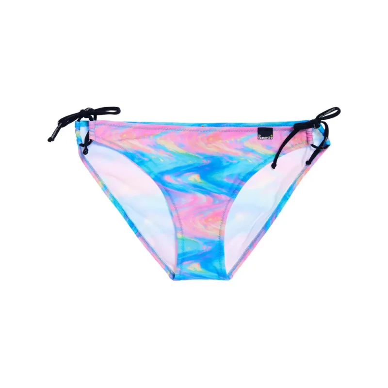 Image of Superdry Iridescent Bikini Bottoms With Ties For Her Superdry Multicolore Female 44