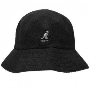 Image of Kangol Boucle Bucket Hat - Black
