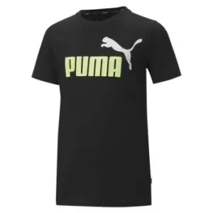 Image of Puma Essential Logo Tee Child Boys - Black