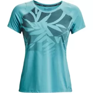 Image of Under Armour IsoChill Run T Shirt Womens - Blue