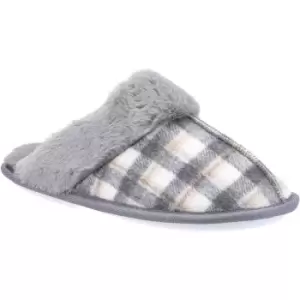 Image of Fleet & Foster Neath Mule Slipper Female Grey UK Size 8