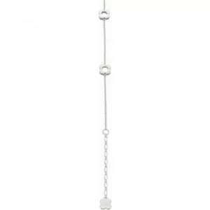 Image of Ladies Orla Kiely Sterling Silver Flower Long Necklace