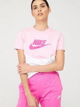 Image of Nike Nsw Heritage T-Shirt - Pink