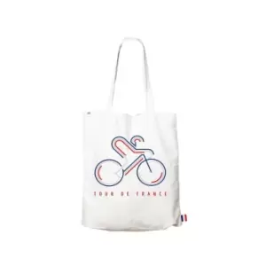 Image of Tour De France De France Tote Bag - White