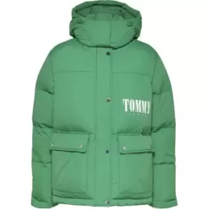 Image of Tommy Jeans Tjw A-Line Fashion Puffer - Green