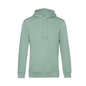 Image of B&C Mens Organic Hooded Sweater (L) (Sage)