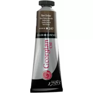 Image of Daler-Rowney 111014247 Georgian Oil 38ml Raw Umber