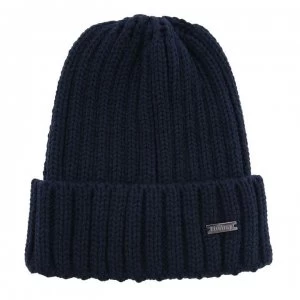 Image of Firetrap Cable Beanie Mens - Navy