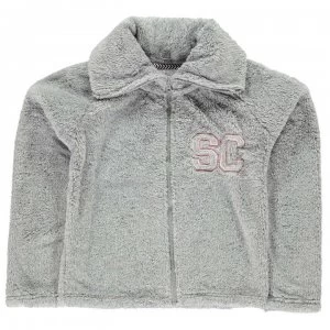 Image of SoulCal Zip Snug Jackets Junior Girls - Grey Marl