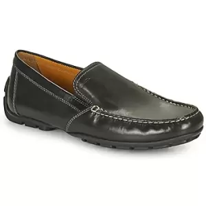 Image of Geox MONET mens Loafers / Casual Shoes in Black,8,9,10,10.5,11