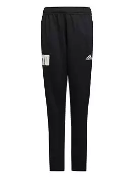 Image of adidas Messi 10 Junior Track Pants - Black/Red, Size 7-8 Years