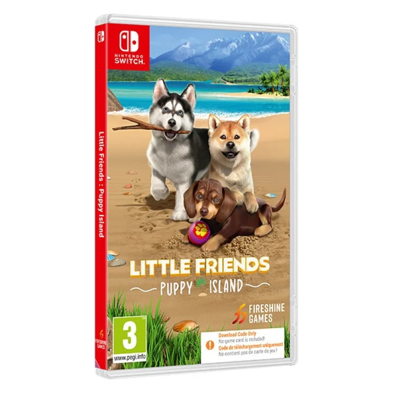 Image of Little Friends: Puppy Island (Code in Box) - Switch Switch