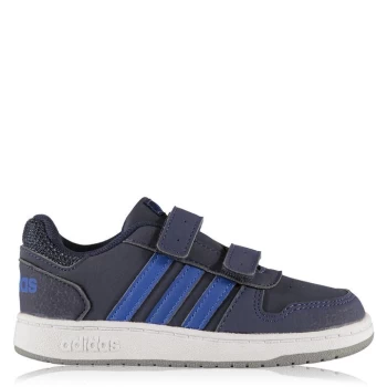 Image of adidas Hoops Infants Trainers - Blue