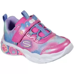 Image of Skechers Girls Lil BOBS Pretty Paws Shoes Light Up Shoes UK Size 5 (EU 22)