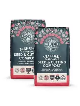 Image of Pair Of Peat Free Seed & Cutting Compost (100L)