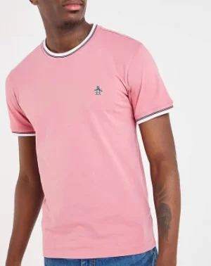 Image of Original Penguin Tipped Sticker T-Shirt