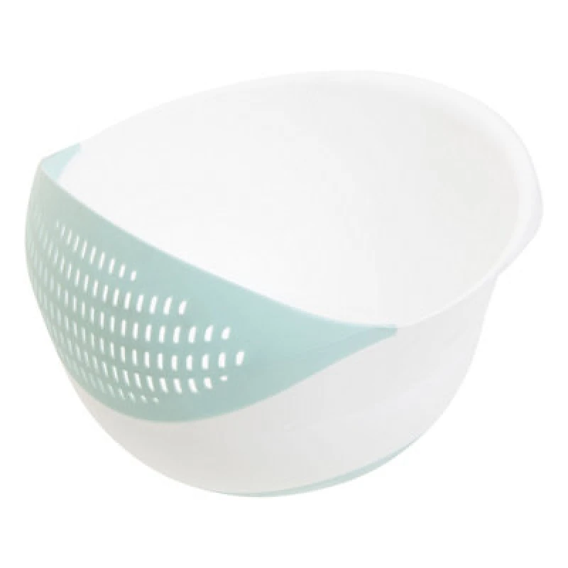 Image of Interiors by Premier Elon Green And White 4 Liter Strainer Green