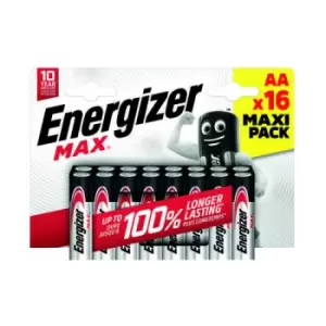 Image of Energizer Max AA Battery (Pack of 16) E303327500