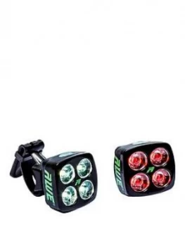 Image of Awe Aweblitz USB Light Set Black 80 Lumens