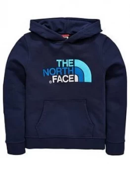 Image of The North Face Boys Drew Hoody Blue Size Xs6 Years