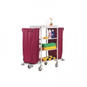 Image of Slingsby Maid Service Trolley Burgundy Bags 306769